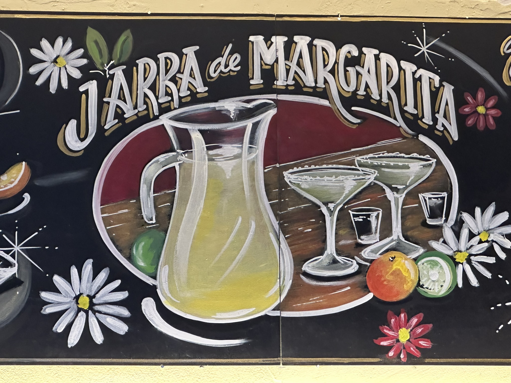 Jarra de margarita